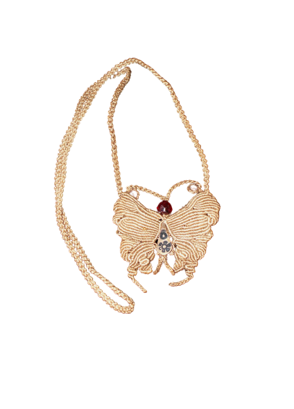 Women's butterfly pendant